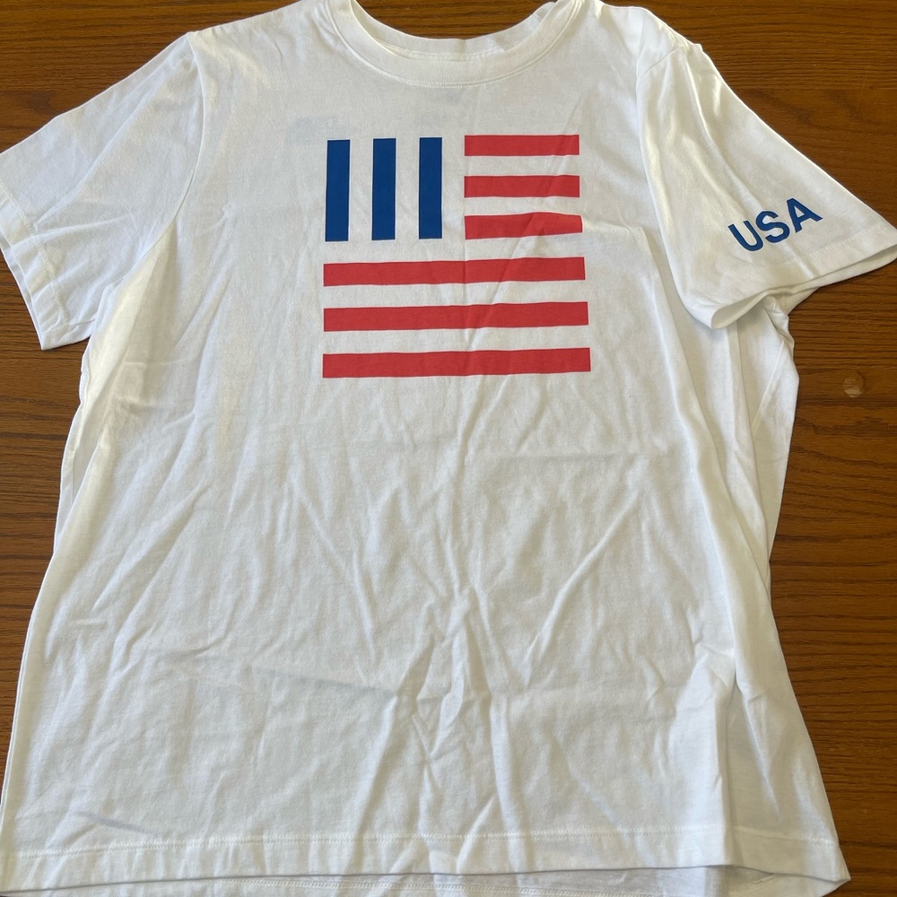 The North Face Women’s USA Flag Tee - White, Red, Blue
